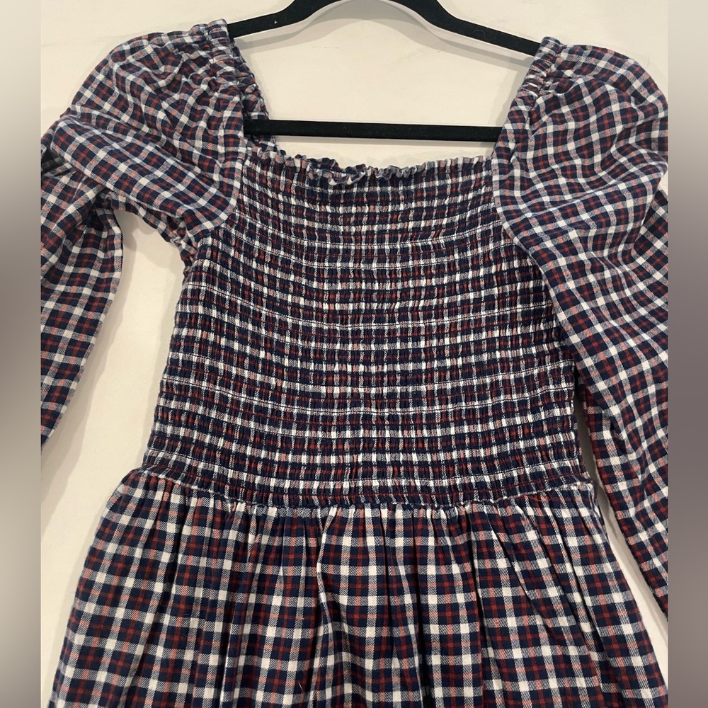 J. Crew - Smocked Dress - Size XS - Picture 4 of 7